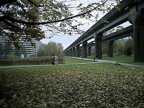 Maaiveld tussen Grubbehoeve en metro, richting Kleiburg